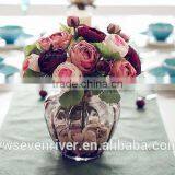 Small Boutique Selling Korean Tea Camellia Mei Flower Simulation The Bride Holding Flowers Flower Wholesale Wedding Simulation thumbnail-6