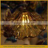 China Hand Blown Glass Chandelier Decoration & Color Glazed Chandelier for Hotel Lobby thumbnail-3