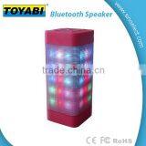 Portable Outdoor Bluetooth Wireless Speaker w/ Colorful LED Light HIFI Speaker Support USB TF Card and FM Radio thumbnail-3