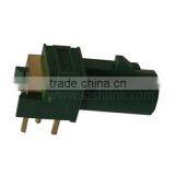 E Type FAKRA Male Right Angle PCB Mount Connector for TV1