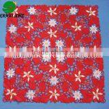 Table Cloth With Full of Christmas Flowers