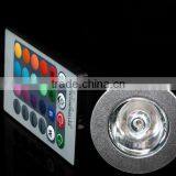 3W LED RGB Bulb 16 Color Changing LED Spot Lights RGB Led Spot Light Ac85-265v E27 GU10 Led Rgb Remote Control Spotlight 12v Quality Choice thumbnail-5