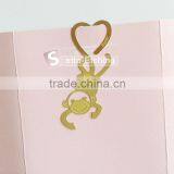 Etching Personalized Metal Bookmark With Monkey Shape