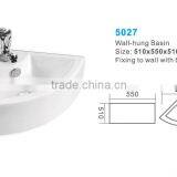 Wall Hung Basin and Sink for Hotel Bathroom Project thumbnail-4
