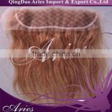 Beyonce Fashion Middle part Silk Staight Lace Frontal ,Brazilian Virgin Human Hair Piece With Baby Hair 13x4"