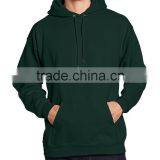 Wholesale High Quality Blank Fleece Hoodie ,customise Plain Pullover Hoody ,mens Hoodie Sweatshirt thumbnail-3