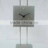 Aluminum Art Metal Desk Clock,metal Crafts Table Clock thumbnail-1