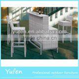 All Weather Rattan Used Outdoor Bar Stools