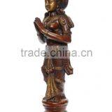 Welcome Lady With Hands Folded 22" thumbnail-2