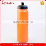 Orange Color Custom Logo Food Safe Plastic Water Bottle BPA Free 1000ML From JoyShaker Factory thumbnail-1