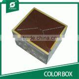 ECO-FRIENDLY CORRUGATED PAPER COLOR BOX SANDWICH PACKAGING BOX thumbnail-2