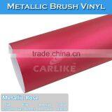 CARLIKE Metallic Brushed Rose Chrome Car Whole Body Wrap Vinyl Sticker thumbnail-2