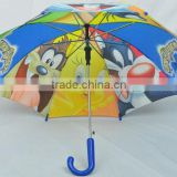 new design cartoon promotional cheap kids umbrella, umbrella for kids