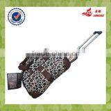 New Design Hot Sale Popular PU Material Real Push Trolley High Quality Wheel Trolley Duffle Bag thumbnail-4