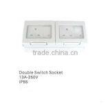 Waterproof Double Switch Socket