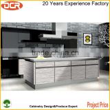 2016 New Production metal UV kitchen cabinet with sink design