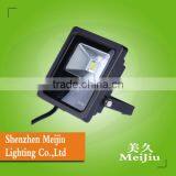 10W 800LM 80lm/w San'an Chip 120degree PF0.6 CRI75 IP65 AC85-265V 8030 Natural White 4000-4500k LED Floodlight thumbnail-1