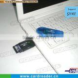 Mini sigle usb card reader usb2.0 card reader