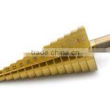 New 3Pcs Large HSS Steel Step Cone Drill Titanium Bit Set for Hole 4-12/20/32mm TK1066 thumbnail-2