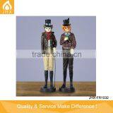 American Country Style Resin Cat Friends Figurine thumbnail-1