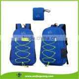 Foldable Polyester Fashionable Backpack Travel Hiking Bag