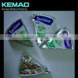 Heat Seal Lacquer Aluminum Foil for Triangle Cheese thumbnail-1