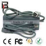 FCC/CE for Xbox360 Power Supply Adapter for Xbox360 Manufacture