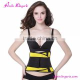 Wholesale Fashion Yellow&Black Women Waist Trainer Belt