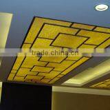 Yellow Translucent Marble Plastic Sheet thumbnail-2