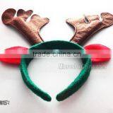 New Year Sweet Girl Jewelry Party Fashion Deer Hoop Headband Wholesale thumbnail-2