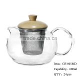Glass teapot GF-001MD