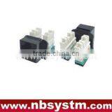 UTP Cat.6 Keystone Jack, 110 Type