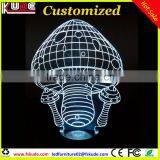3d Acrylic LED Night Light for Table Decoration