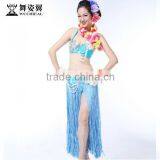 Wuchieal Sexy Hawaii Hula Skirt Costume, Belly Dance Costume in Festival Ceremony thumbnail-6