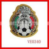 Custom Soccer Patches and Blazer Badge Embroidery and Emblems 3d Woven Label Quality Choice thumbnail-1