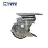 Rubber Wheel Small Wheels Swivel Rubber Wheels Caster 3 Inch thumbnail-2