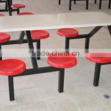 FRP six-seater Dining Table & Chair, Fiberglass Chair, Fibreglass Table
