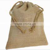 Custom Jute Drawstring Bag Polyester Plain Cotton Drawstring Bags With Logo