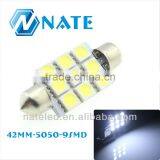 Hot Sale Superbright Festoon 42mm 5050 9smd