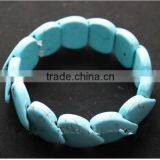 Turquoise Stone Beaded Bracelet thumbnail-2