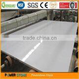 Snow White Artificial Carrara Marble Sheets