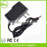 5V 2A AC Home Wall Charger Power ADAPTER w/ 3.0mm Cord for Huawei Ideos Tablet