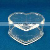 Plastic Heart Gift Case