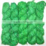 GREEN MULTY COLOR SARI SILK YARN thumbnail-1