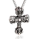 Wholesale Fashion Stock Stainless Steel Cross Pendant FP50051