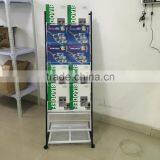 Powder Coating Metal Magazine Display Rack Booklet Stand Brochure Holder thumbnail-2