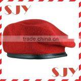 Top quality 100% wool winter fashion air force military colorful beret