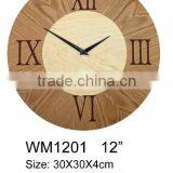 MDF ROUND WALL CLOCK