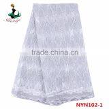 2016 Haniye African French Lace Fabric NYN102 Embroidery Tulle Lace Fabrics