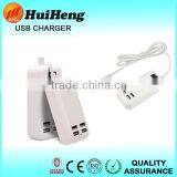 Hot-sales Travel 4 Port Desktop Usb Wall Charger Mobile Solar Charger thumbnail-1